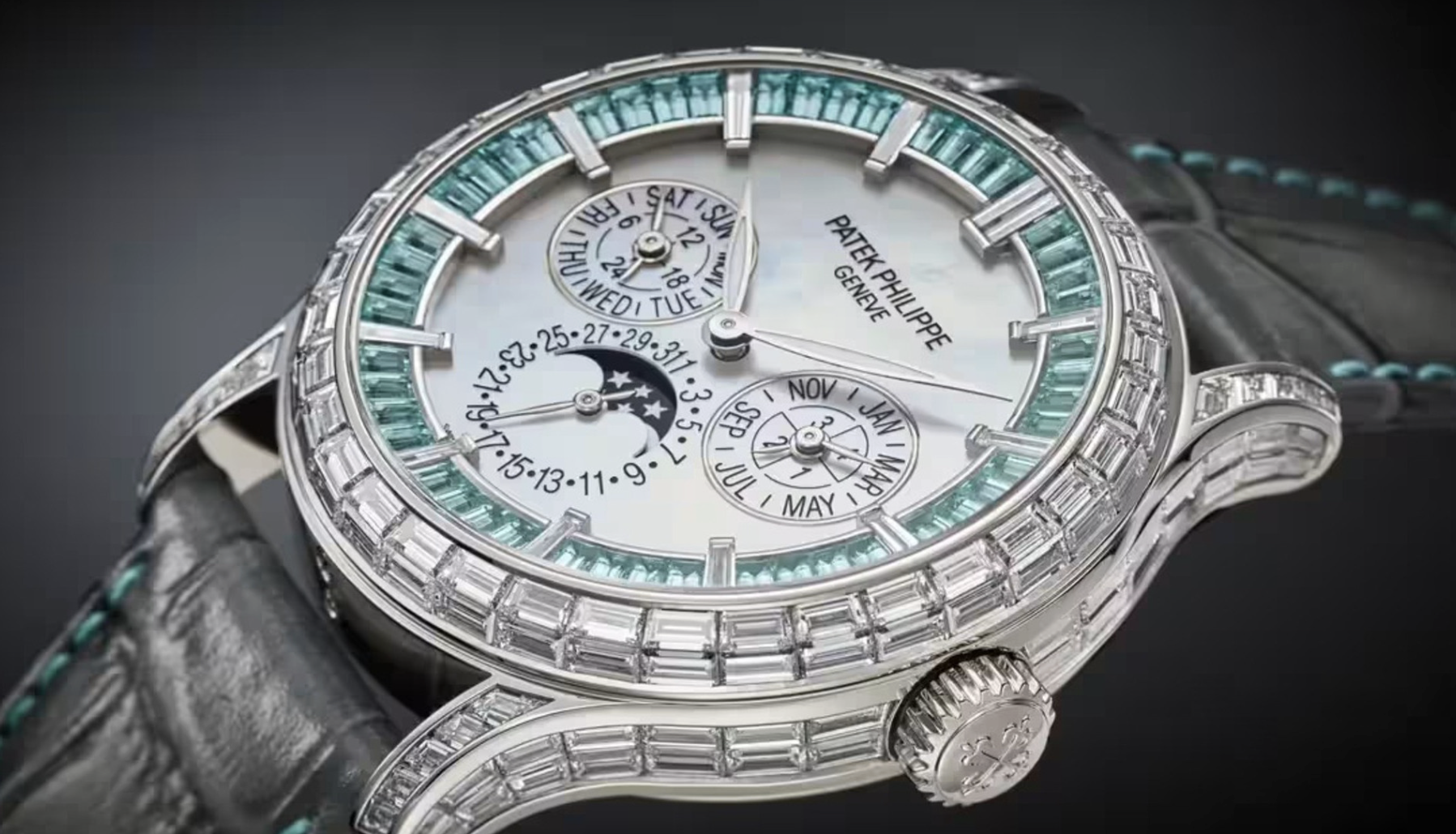 Patek Philippe Minute Repeater Perpetual Calendar Haute Joaillerie Ref. 5374/400P-001