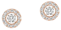 Пусеты Messika Joy XS Pink Gold & Diamond Пусеты Messika Joy XS Pink Gold & Diamond