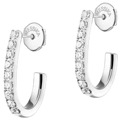 Messika Gatsby Hoop Earrings Small