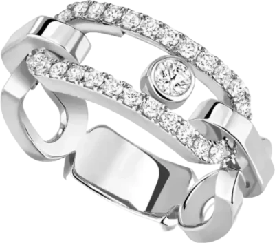 Кольцо Messika MOVE LINK RING 12728-WG (id 37079)