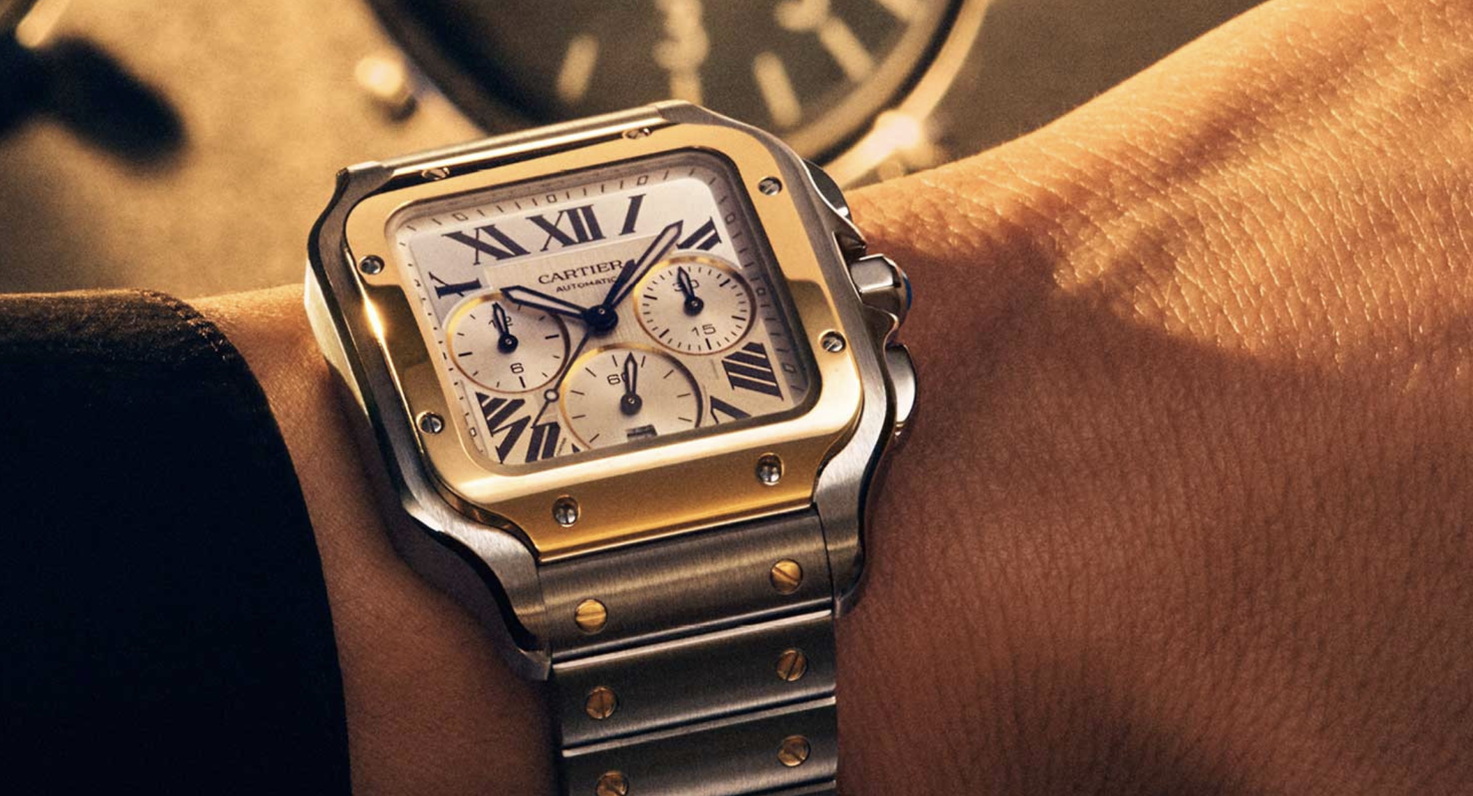 Cartier Santos de Cartier Chronograph Cartier Santos de Cartier Chronograph