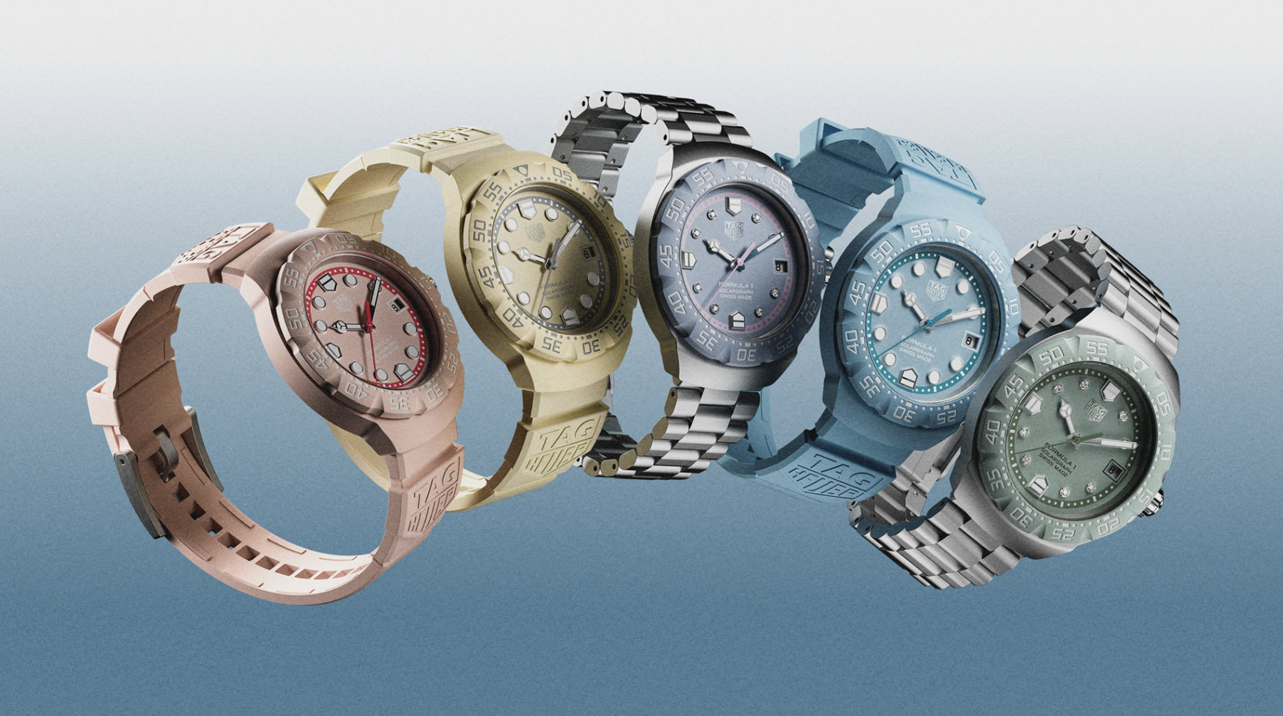 TAG Heuer Formula 1 Solargraph 38mm Pastel Collection