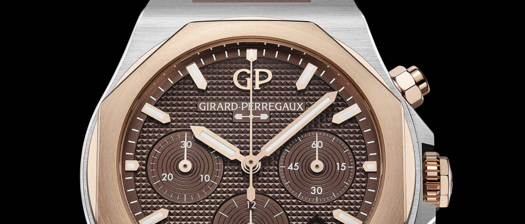 Биколорный Girard-Perregaux Laureato Chronograph 42 мм Биколорный Girard-Perregaux Laureato Chronograph 42 мм