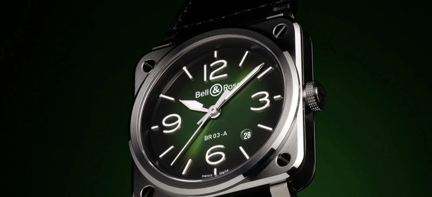 Bell & Ross BR-03 Green Steel