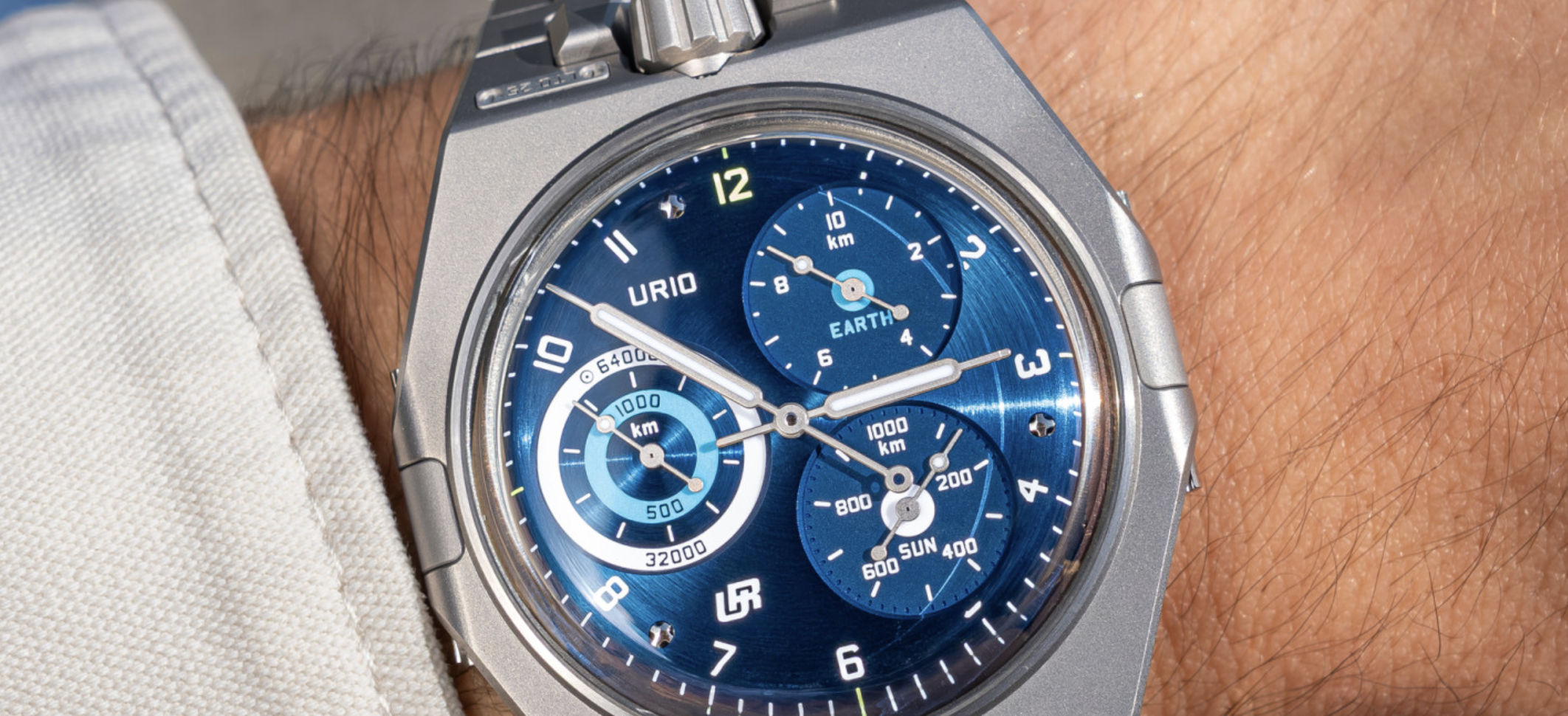 Urwerk UR-10 SpaceMeter Blue — Final Edition