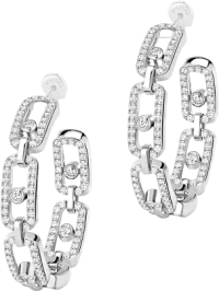 MESSIKA Move Link SM Hoop Earrings MESSIKA Move Link SM Hoop Earrings