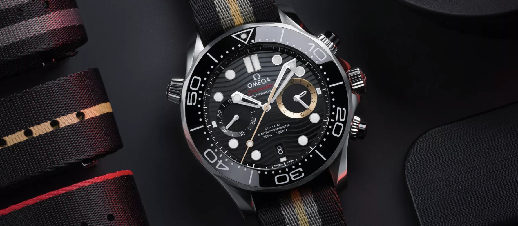 Omega Seamaster Diver 300M Chronograph 007 First Light