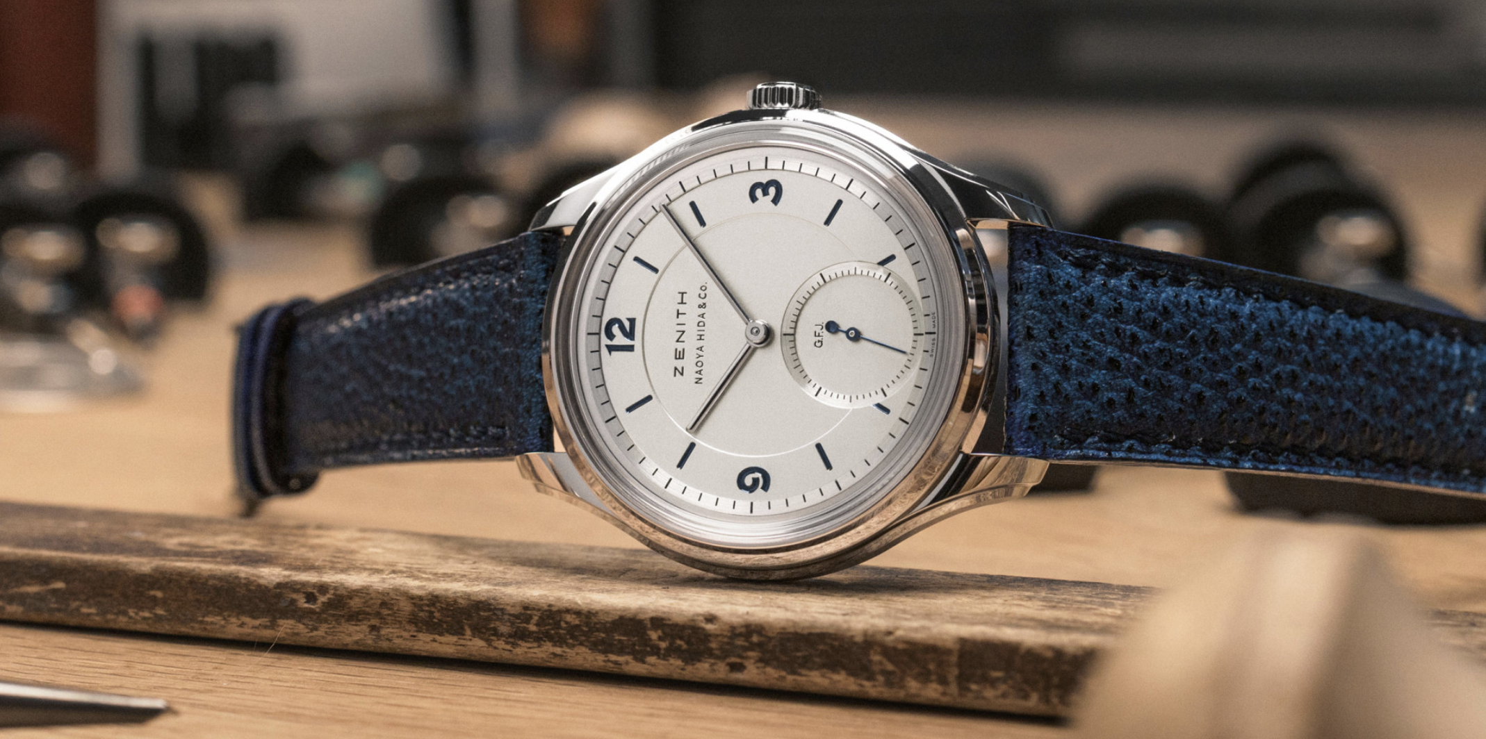 Zenith G.F.J. Calibre 135 with Naoya Hida & Co. Zenith G.F.J. Calibre 135 with Naoya Hida & Co.