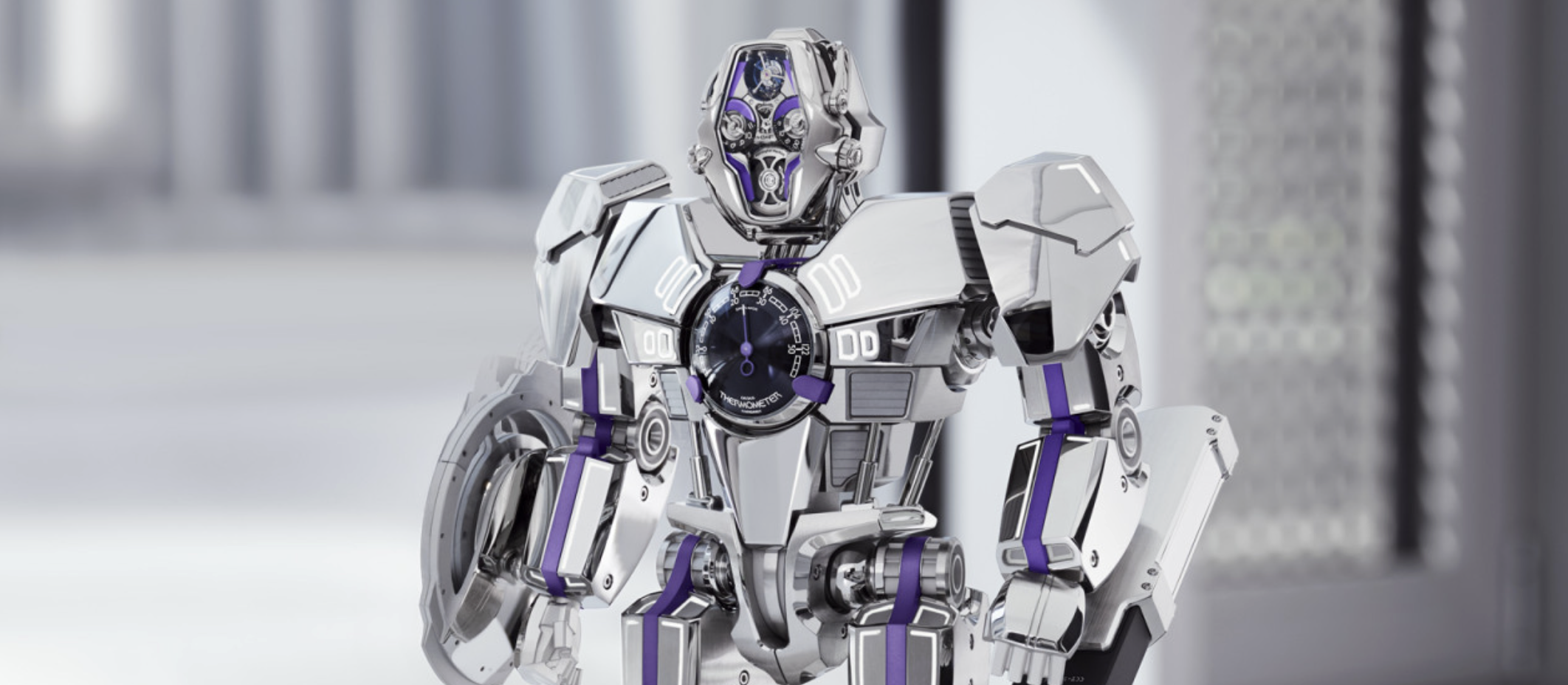 MB&F HM12 The Guardian: когда часы становятся головой робота