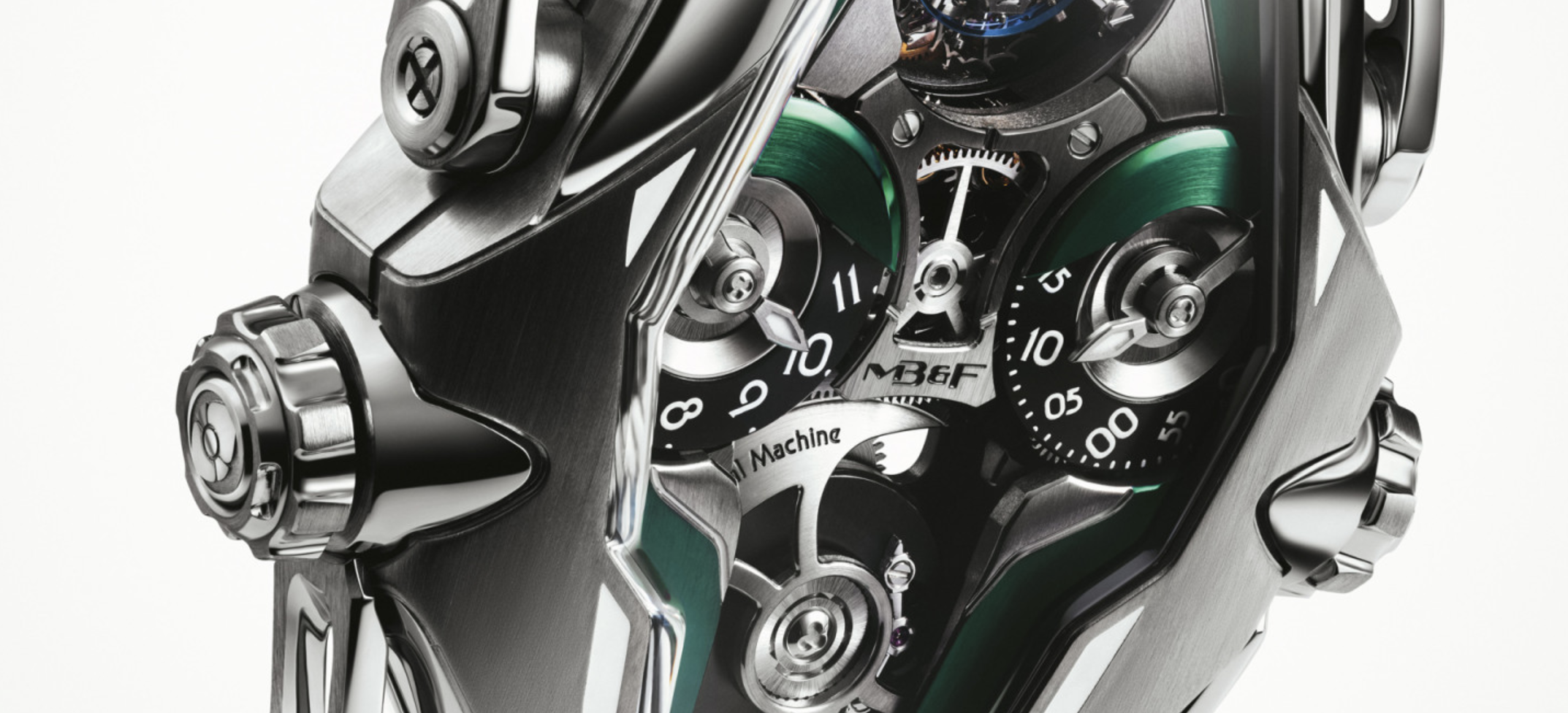 MB&F HM12 The Guardian: когда часы становятся головой робота