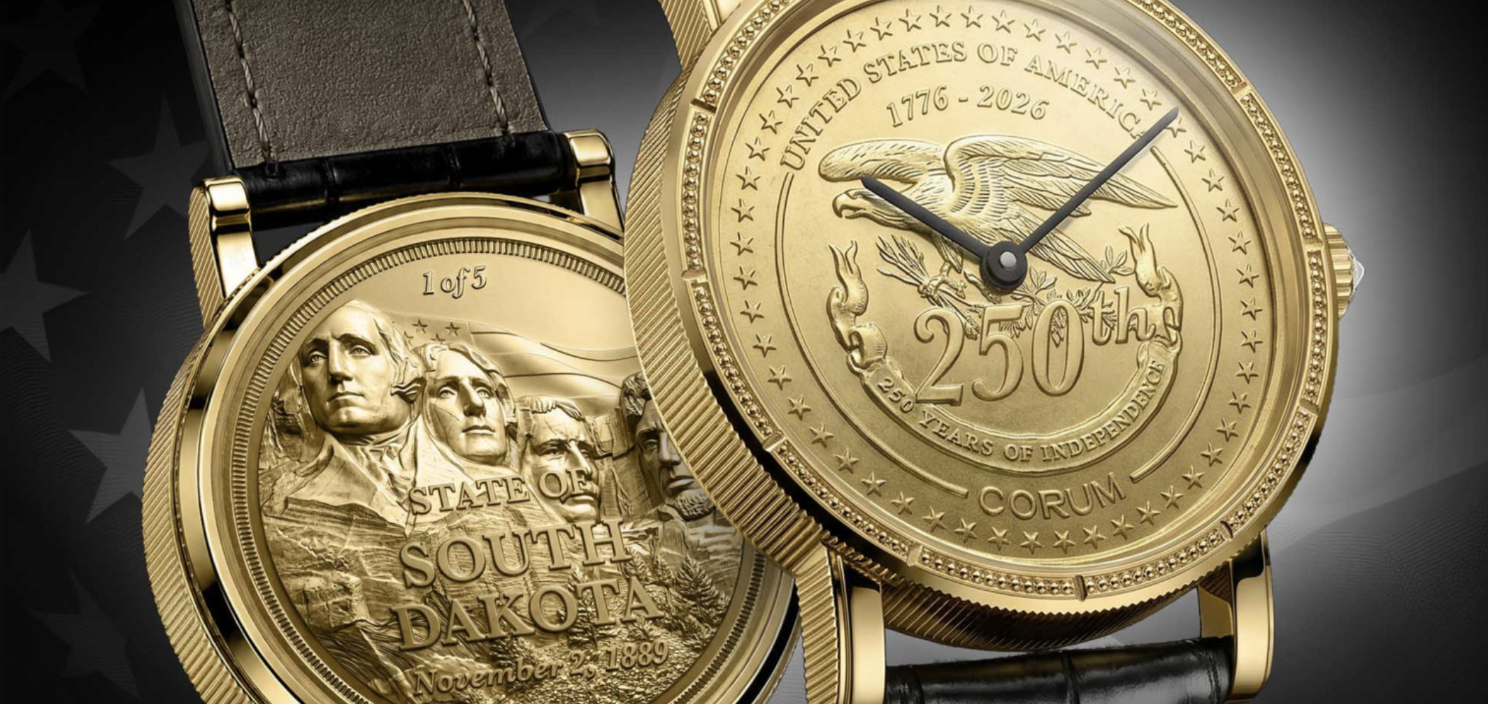 Коллекция Corum Heritage Coin к 250-летию США