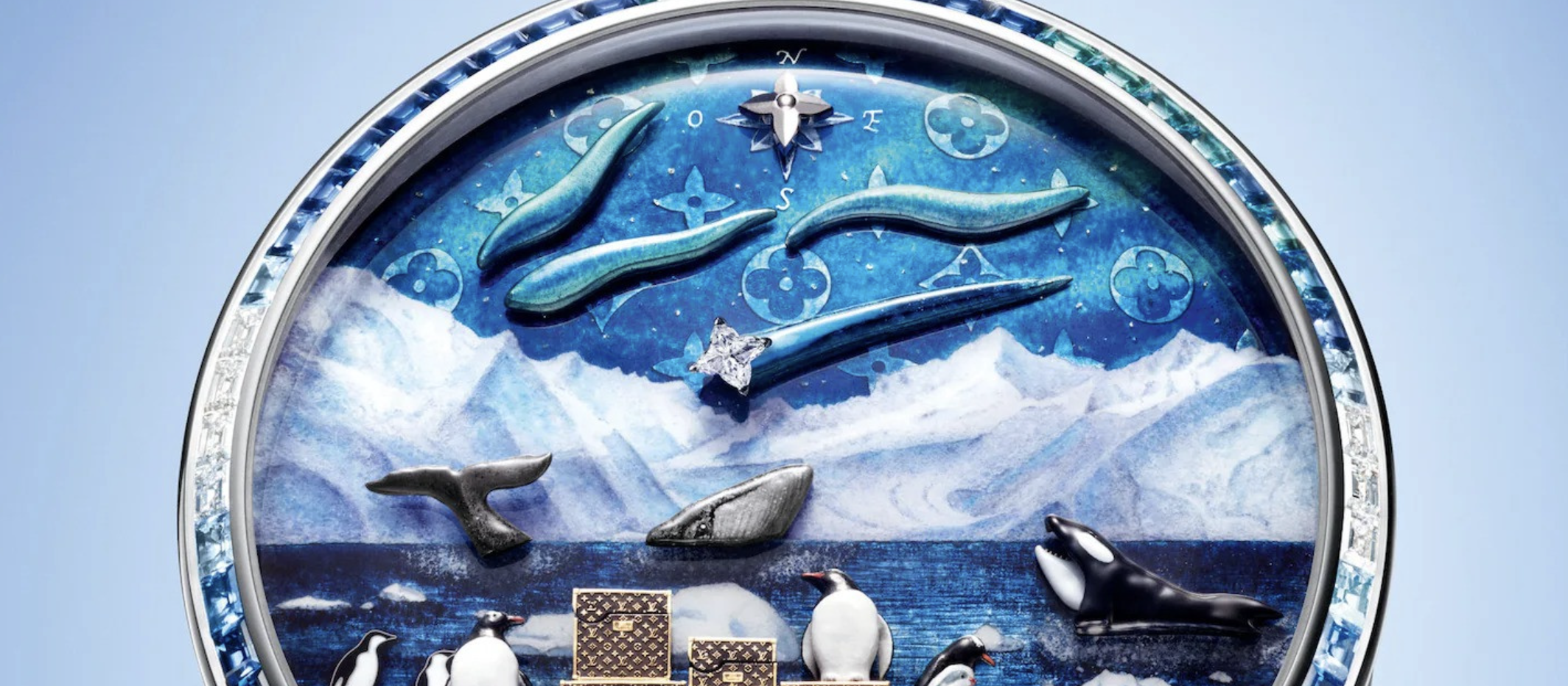 Louis Vuitton Escale en Alaska Pocket Watch