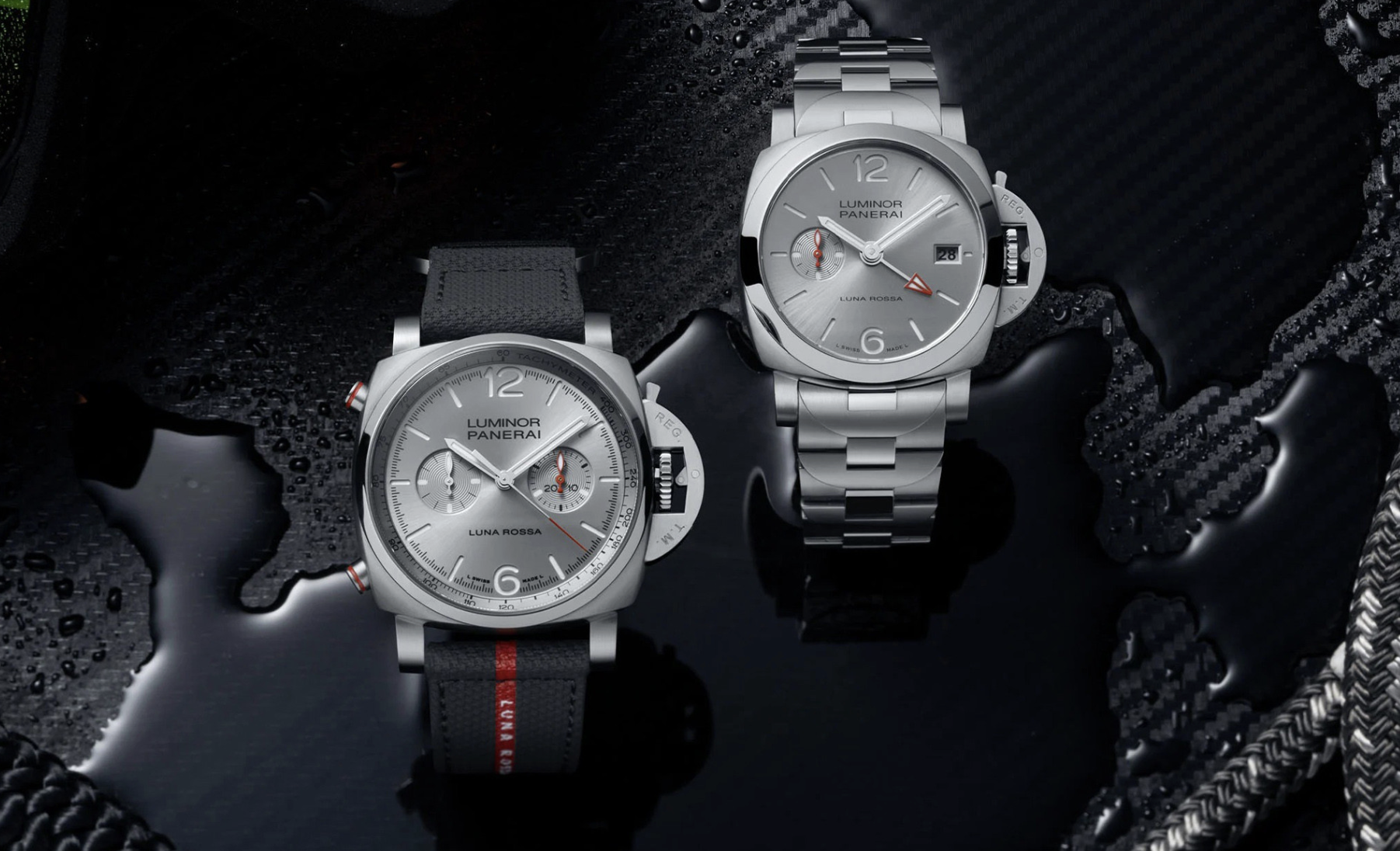 Panerai Luminor Luna Rossa Chrono PAM01768 и Luna Rossa GMT PAM01791