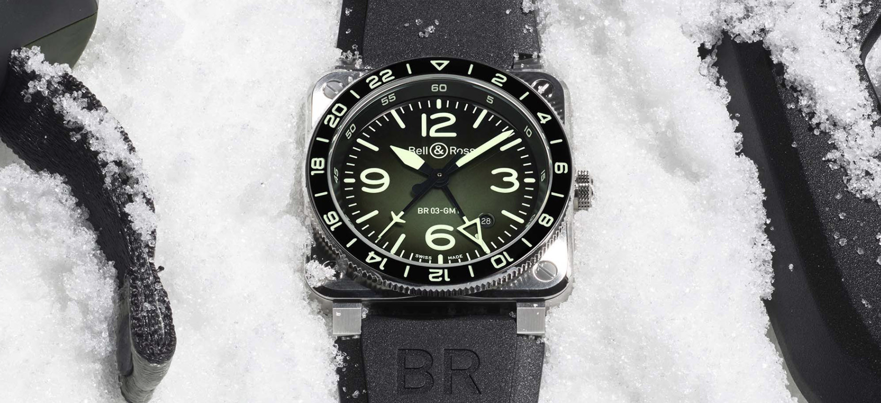 Bell & Ross BR-03 GMT Green Lum