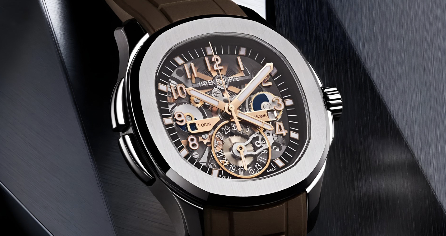 Кастомные Patek Philippe Aquanaut Ref. 5164 Autumn Leaves