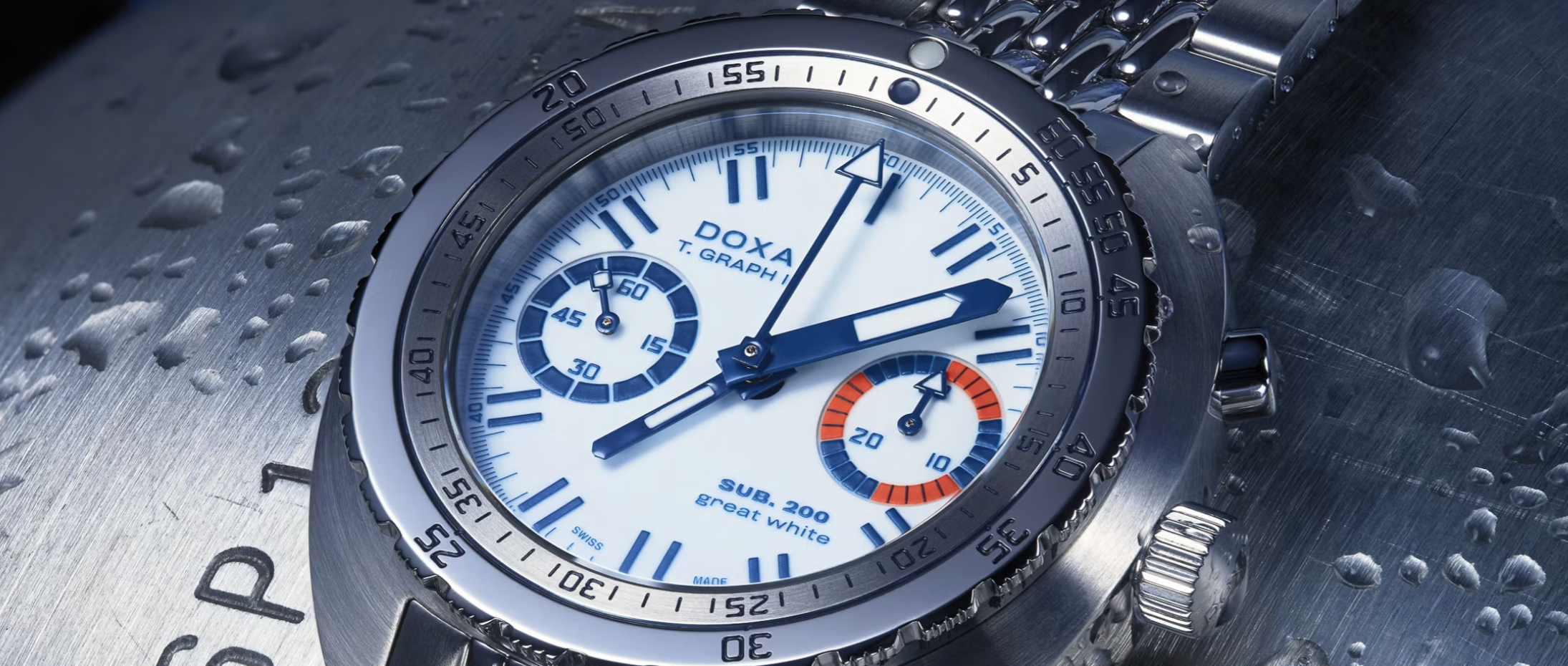Doxa SUB 200 T.Graph II “Great White” Topper Edition Doxa SUB 200 T.Graph II “Great White” Topper Edition