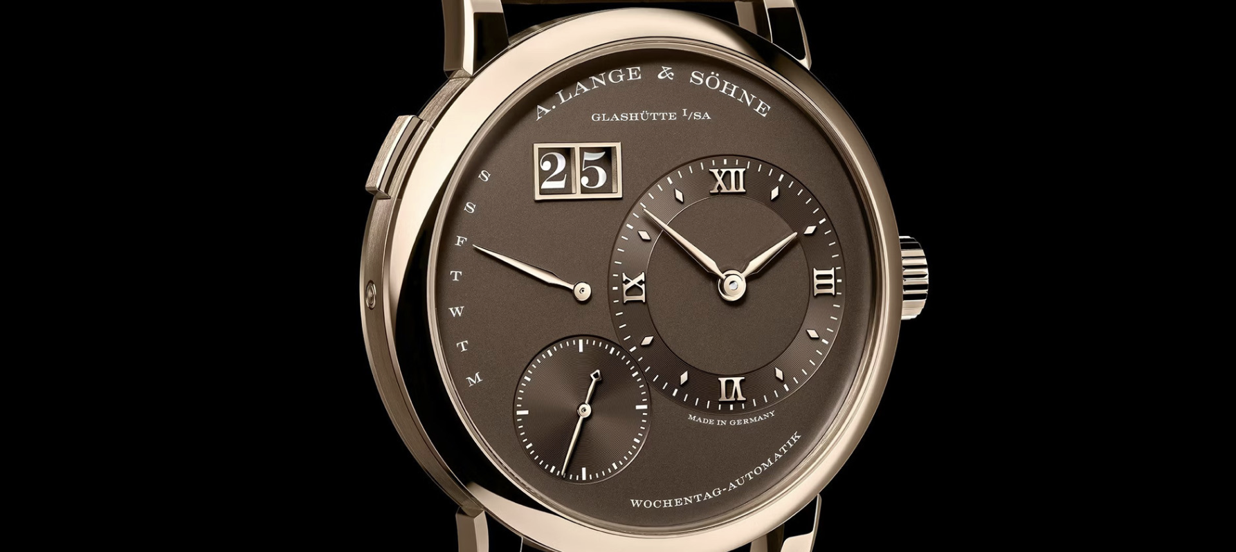 A. Lange & Söhne Lange 1 Daymatic Honeygold: первая автоматическая Lange 1 в Honeygold