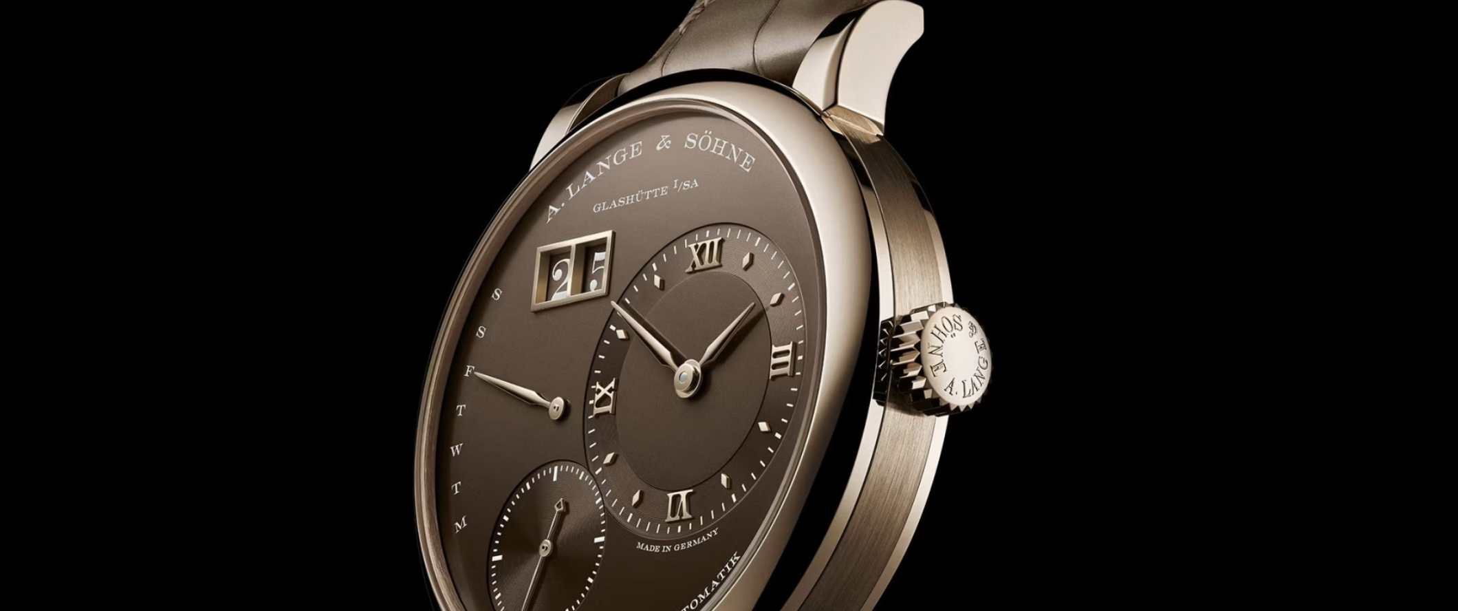A. Lange & Söhne Lange 1 Daymatic Honeygold: первая автоматическая Lange 1 в Honeygold A. Lange & Söhne Lange 1 Daymatic Honeygold: первая автоматическая Lange 1 в Honeygold