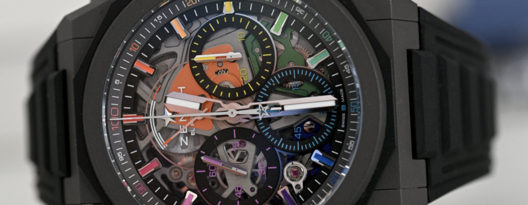 Zenith Defy Extreme Chroma Editions Zenith Defy Extreme Chroma Editions