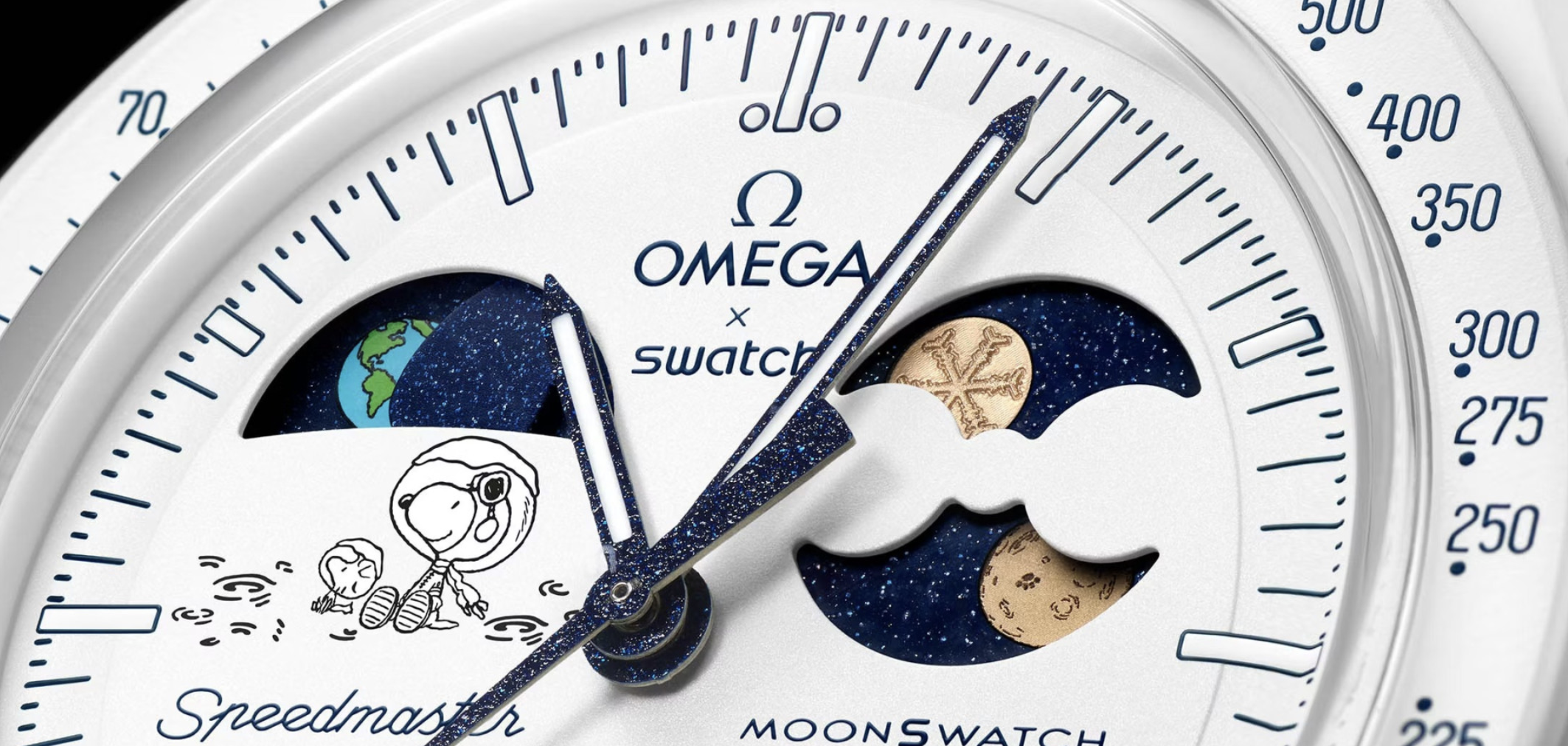 Moonswatch Mission To Earthphase Moonshine Gold «Cold Moon» Moonswatch Mission To Earthphase Moonshine Gold «Cold Moon»