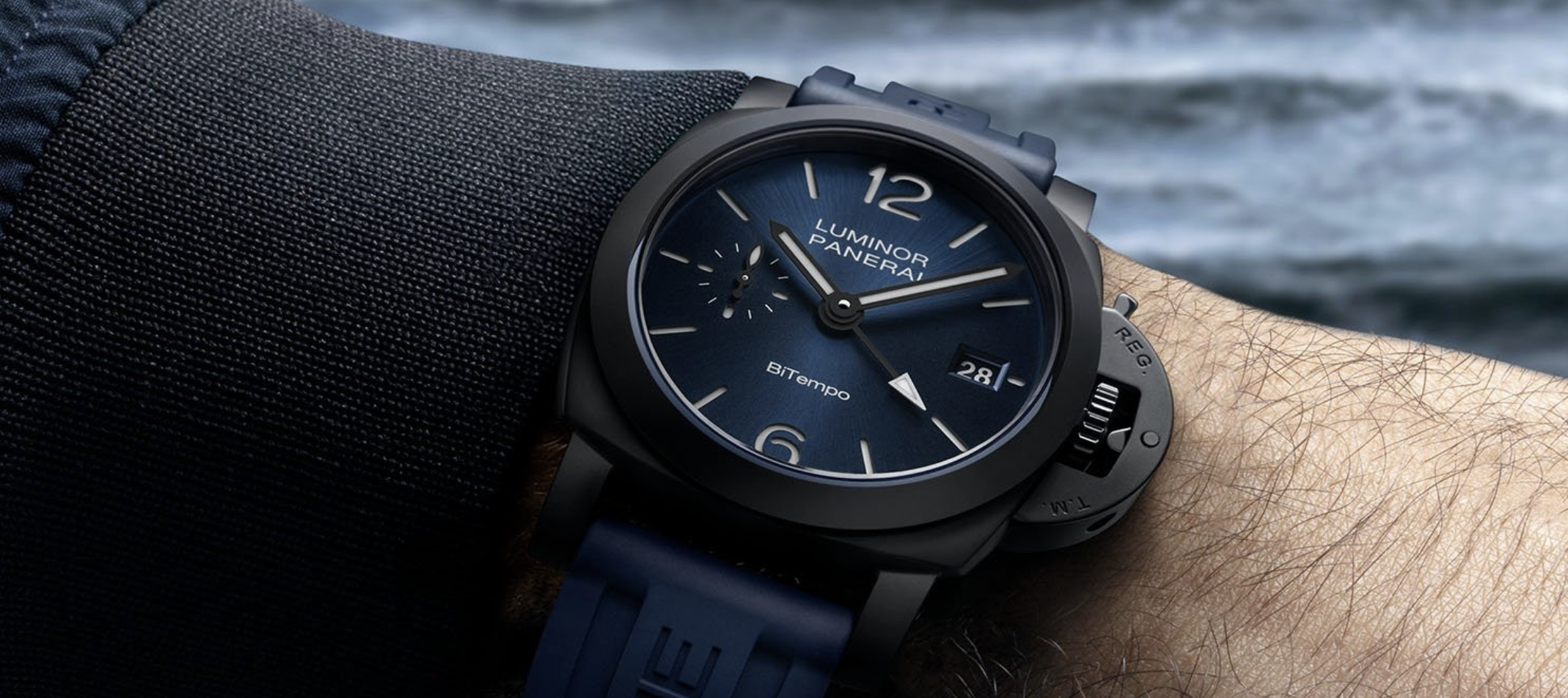 Panerai Luminor GMT Ceramica 40mm PAM01783 Panerai Luminor GMT Ceramica 40mm PAM01783