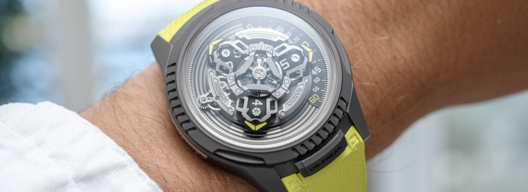 Urwerk x Ulysse Nardin UR-FREAK Urwerk x Ulysse Nardin UR-FREAK