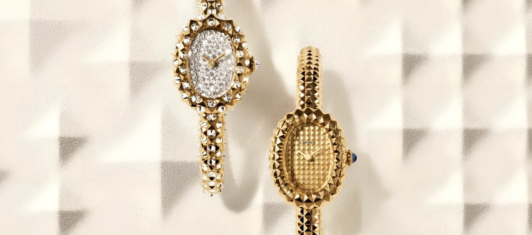 Cartier Baignoire Clous de Paris