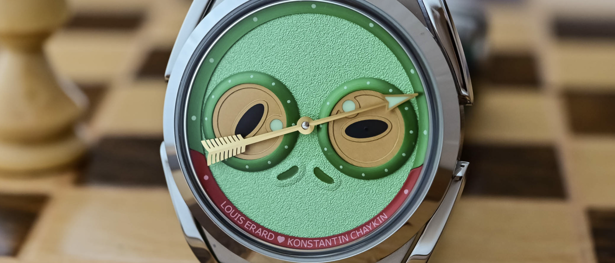 Louis Erard x Konstantin Chaykin Unfrogettable
