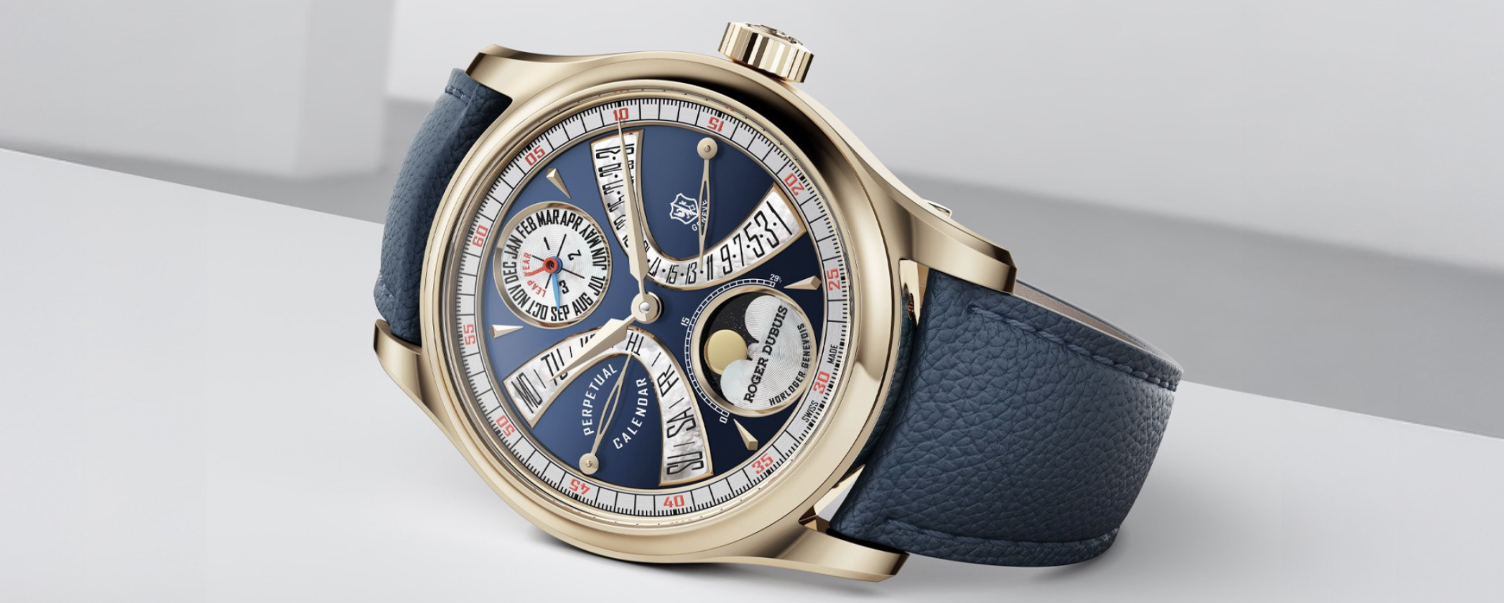 Roger Dubuis Hommage La Placide Perpetual Calendar Biretrograde