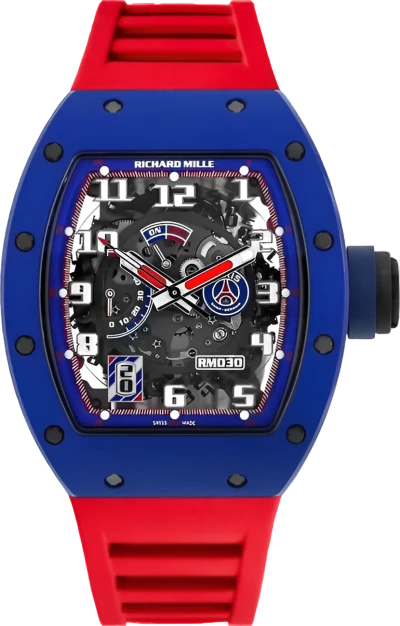 Часы Richard Mille RM 030 Blue Ceramic EMEA Limited Edition