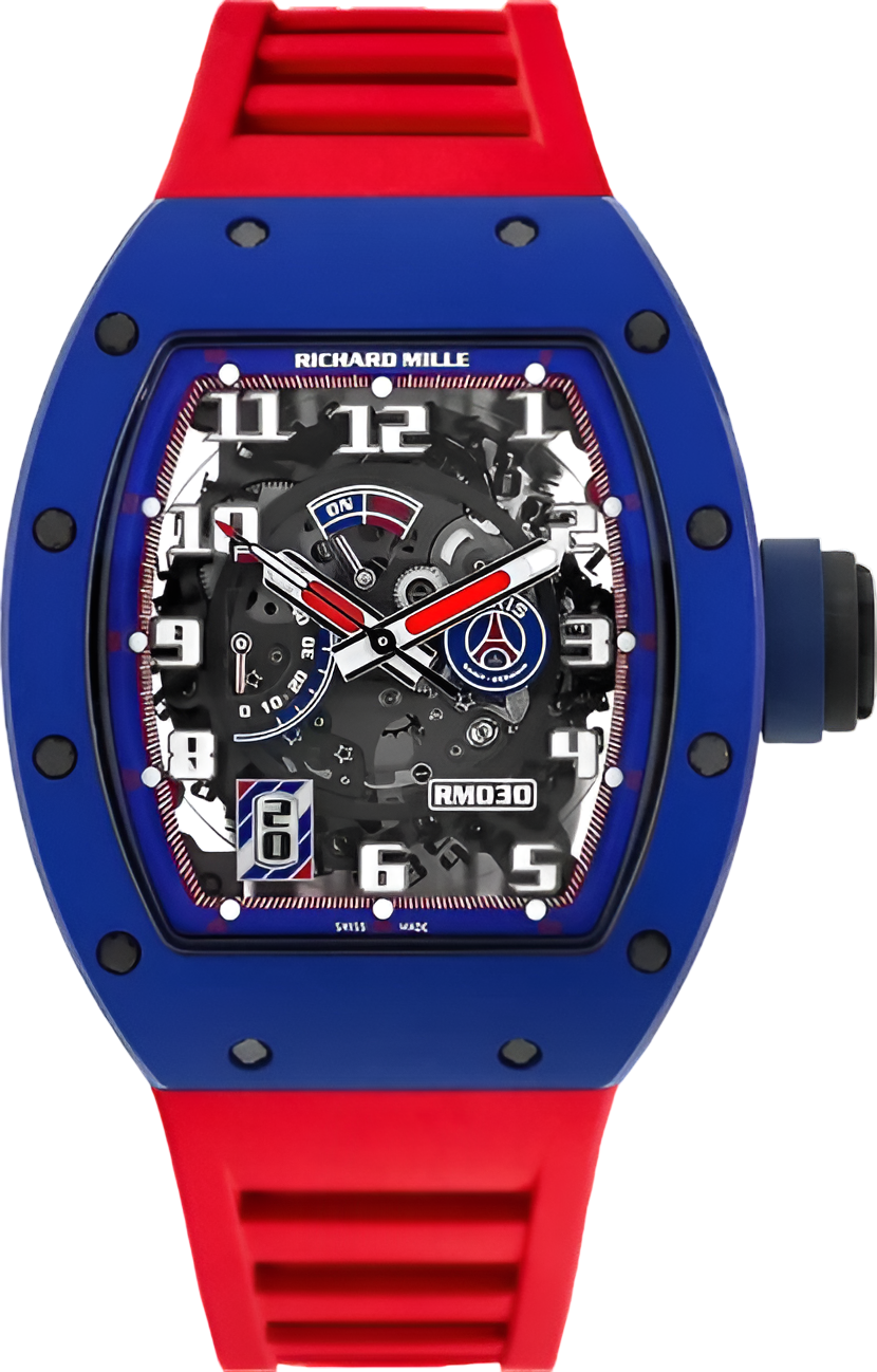 Часы Richard Mille RM 030 Blue Ceramic EMEA Limited Edition Часы Richard Mille RM 030 Blue Ceramic EMEA Limited Edition