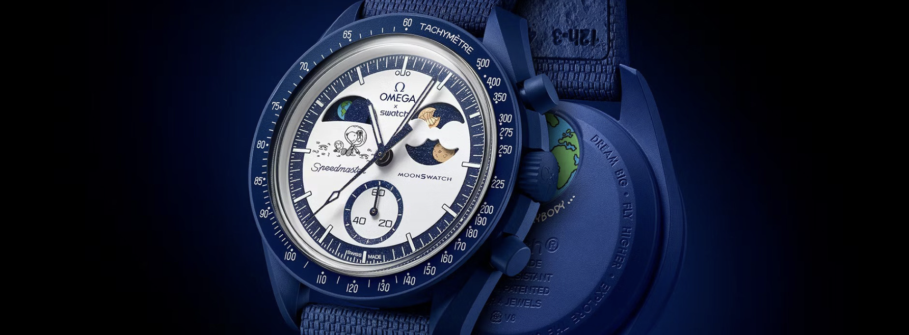 Omega x Swatch MoonSwatch Mission to Earthphase Moonshine Gold «Beaver Moon»