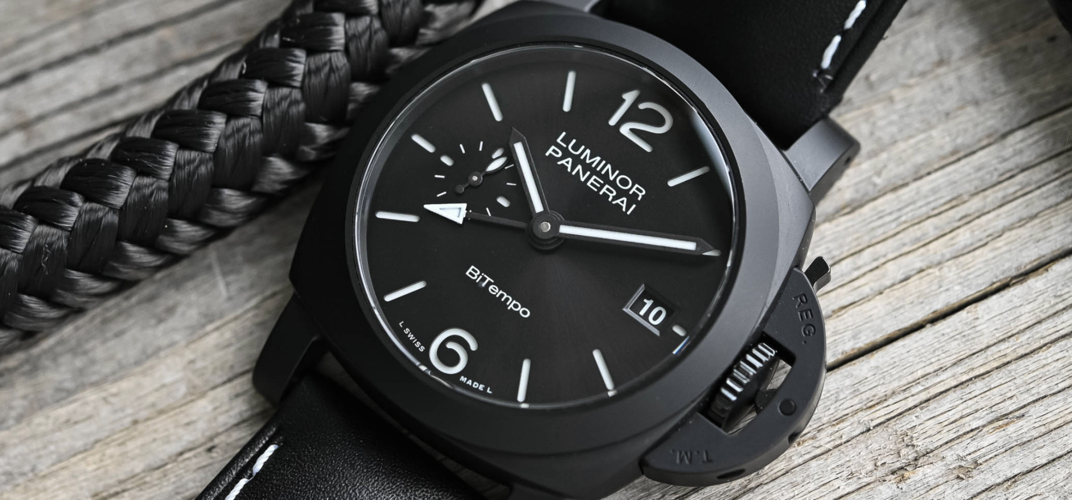 Panerai Luminor GMT Ceramica 40mm PAM01460 Panerai Luminor GMT Ceramica 40mm PAM01460