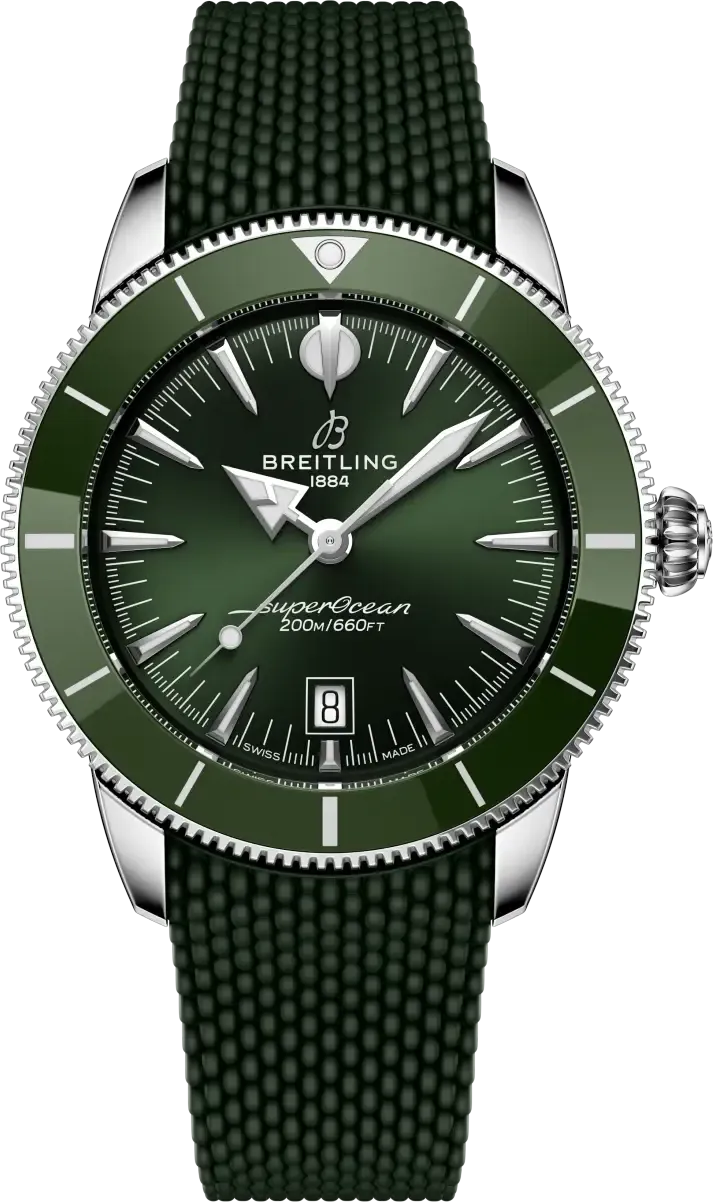 Breitling SUPEROCEAN HERITAGE B31 AUTOMATIC 44 Green Rubber