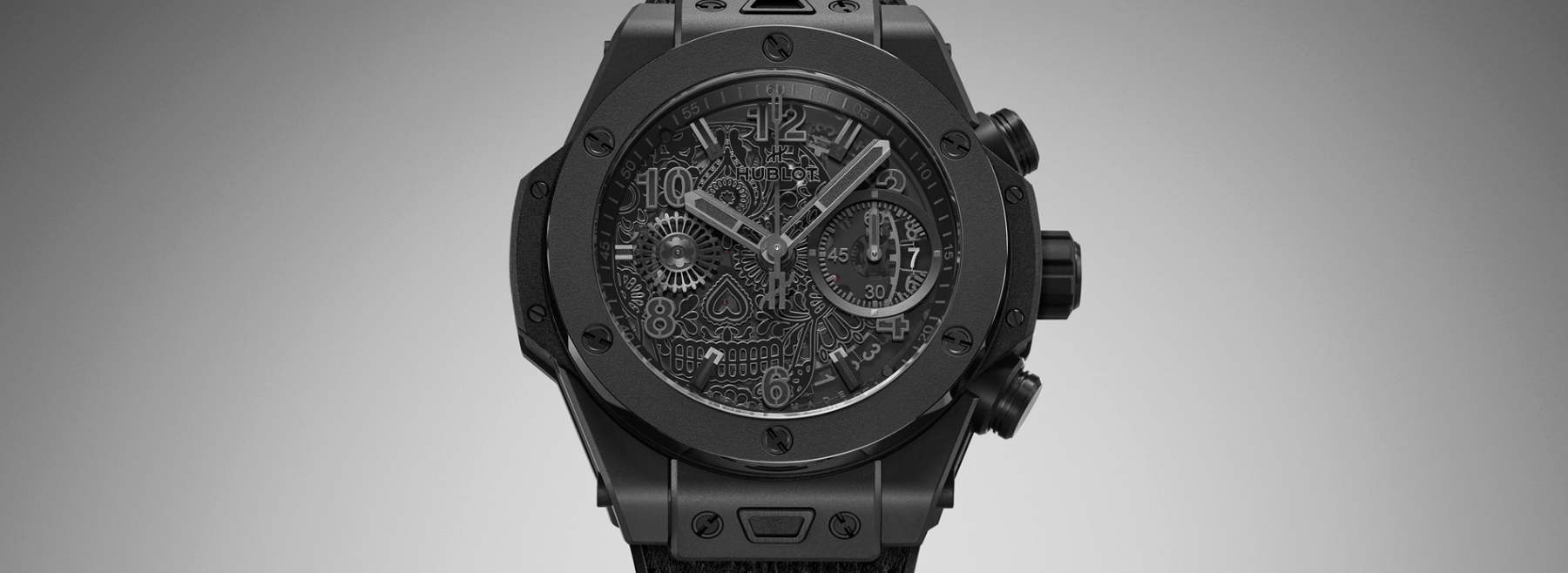 Hublot Big Bang Unico Calavera All Black