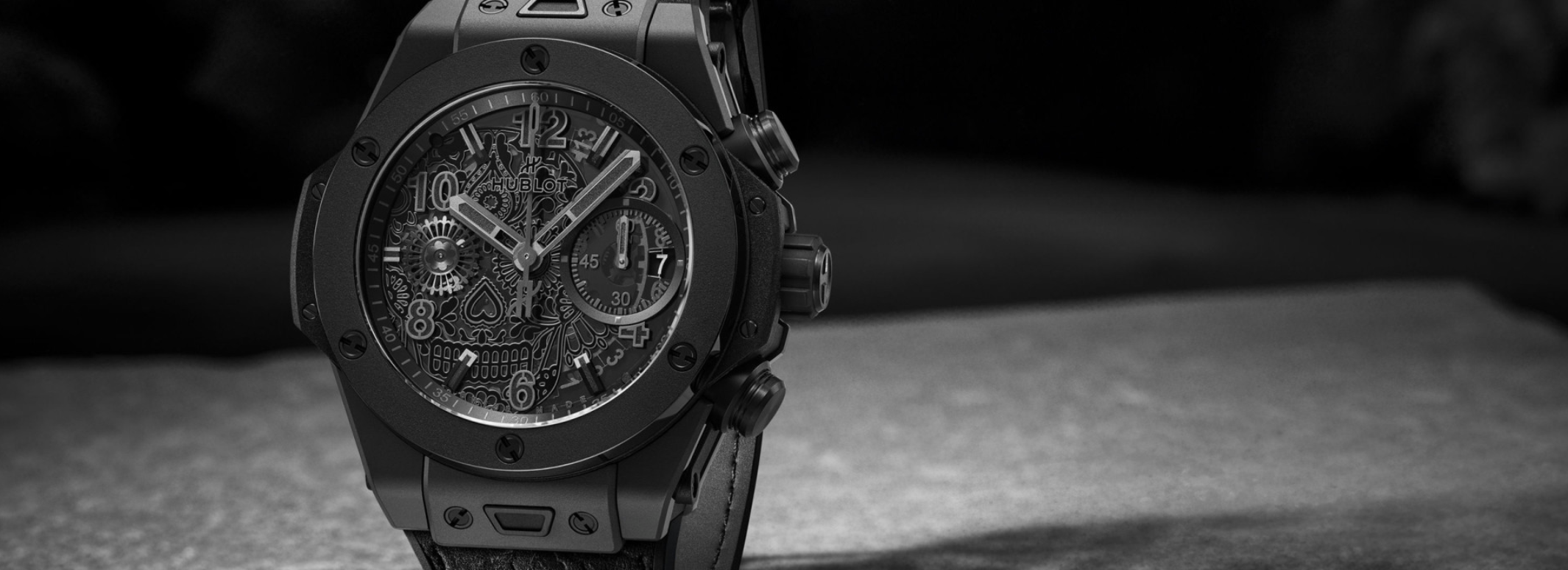 Hublot Big Bang Unico Calavera All Black