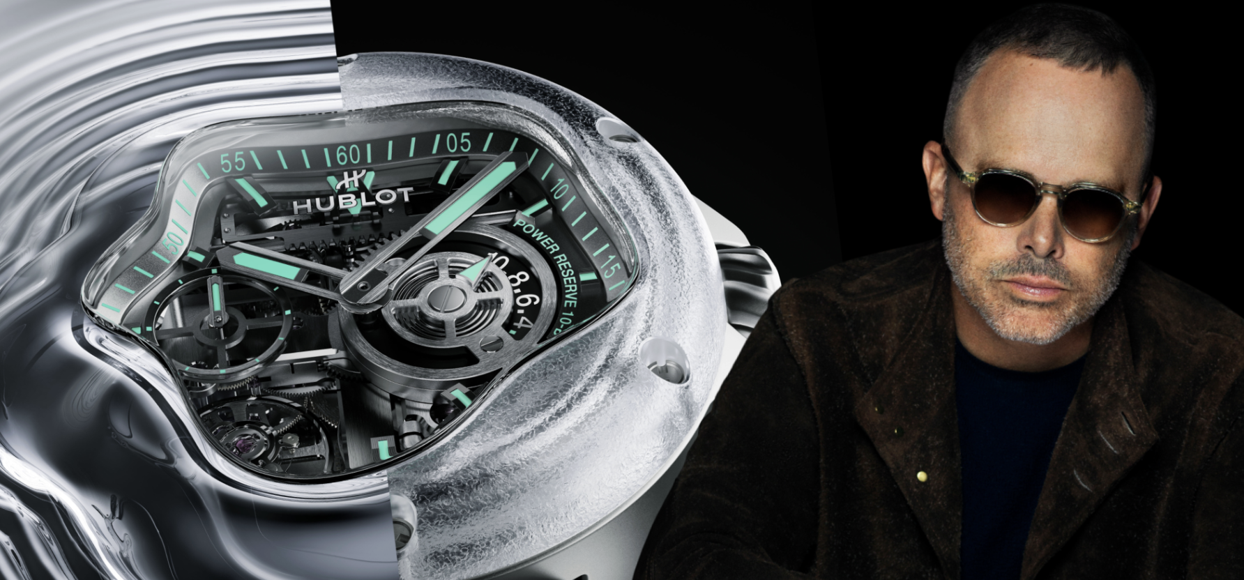 Hublot MP-17 MECA-10 Arsham Splash Titanium Sapphire