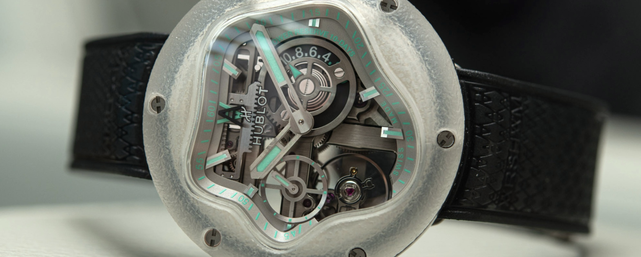 Hublot MP-17 MECA-10 Arsham Splash Titanium Sapphire Hublot MP-17 MECA-10 Arsham Splash Titanium Sapphire