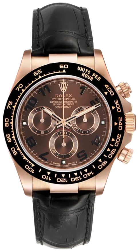Часы Rolex Cosmograph 40mm Everose Gold 116515 Chocolate Brown