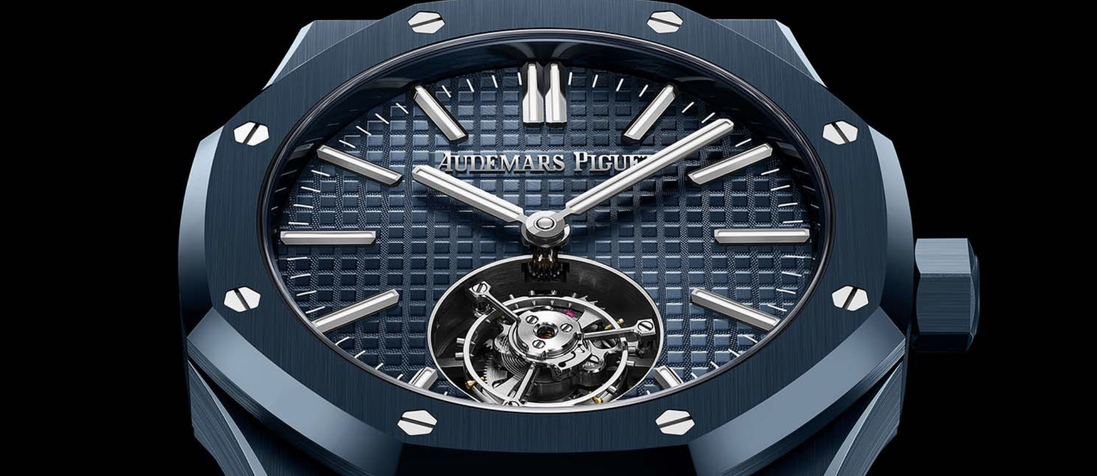 Audemars Piguet Royal Oak Selfwinding Flying Tourbillon Bleu Nuit Nuage Ceramic 26730CD Audemars Piguet Royal Oak Selfwinding Flying Tourbillon Bleu Nuit Nuage Ceramic 26730CD