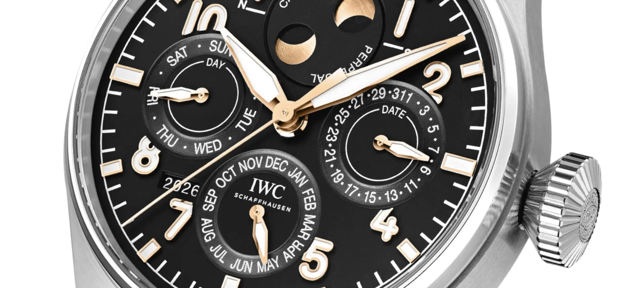 IWC Big Pilot Perpetual Calendar Proset 140 Years Mercedes-Benz