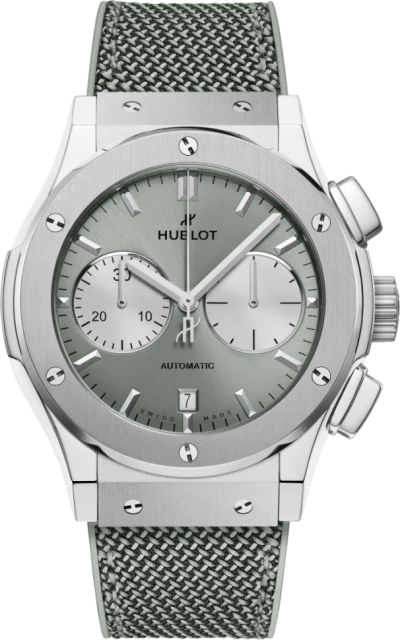 Hublot Classic Fusion Chronograph Titanium Sage Green