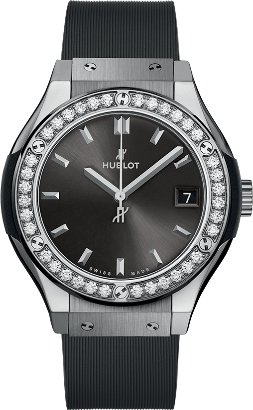 Hublot Classic Fusion Racing Grey Titanium Diamonds Hublot Classic Fusion Racing Grey Titanium Diamonds