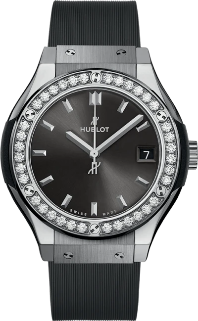 Hublot Classic Fusion Racing Grey Titanium Diamonds