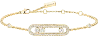 Move Classique Armband mit Diamanten ausgefasst, kleines Modell Move Classique Armband mit Diamanten ausgefasst, kleines Modell