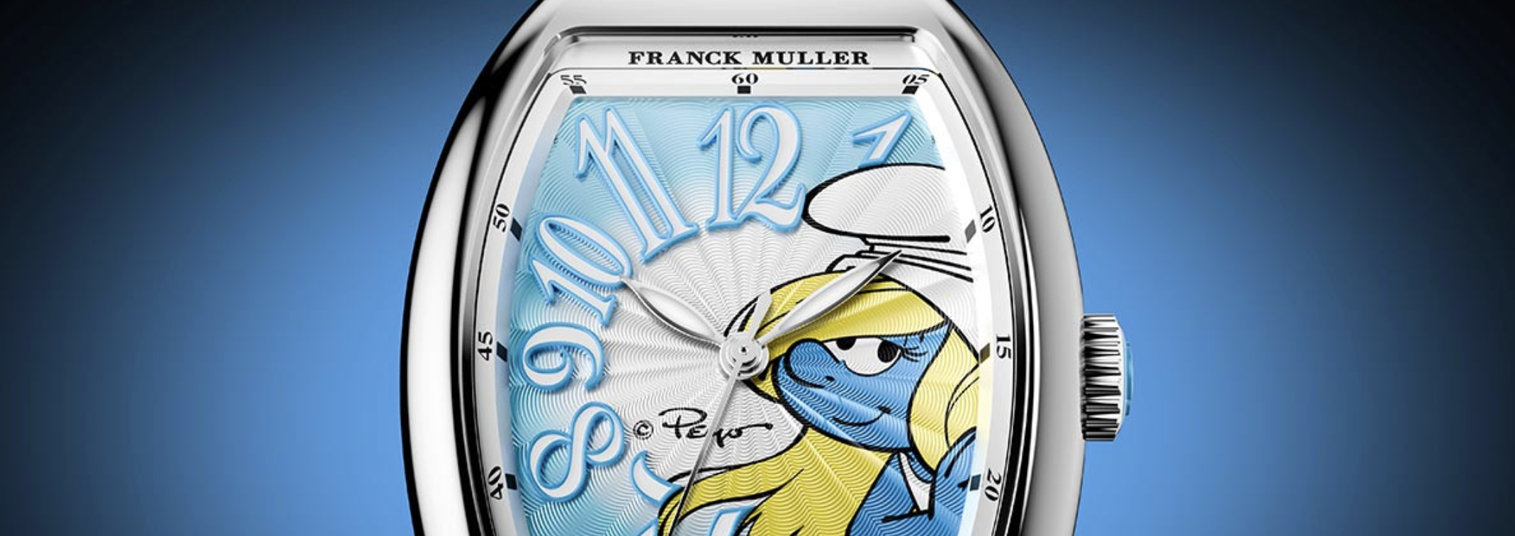 Franck Muller Vanguard Schtroumpfette