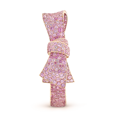 Van Cleef & Arpels Ruban Secret Saphirs Roses Van Cleef & Arpels Ruban Secret Saphirs Roses