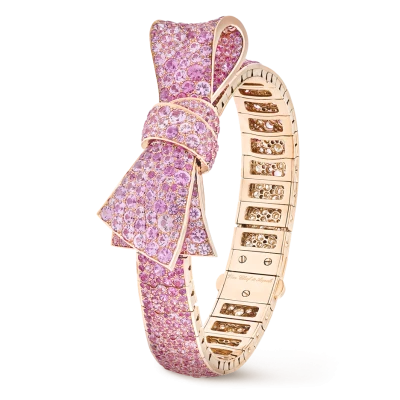 Van Cleef & Arpels Ruban Secret Saphirs Roses Van Cleef & Arpels Ruban Secret Saphirs Roses