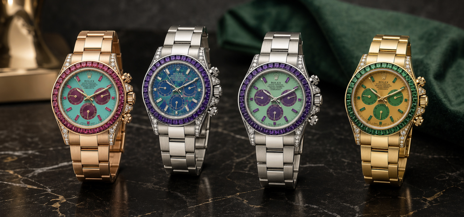 Rolex выставит на торги четыре уникальные Daytona Rolex выставит на торги четыре уникальные Daytona