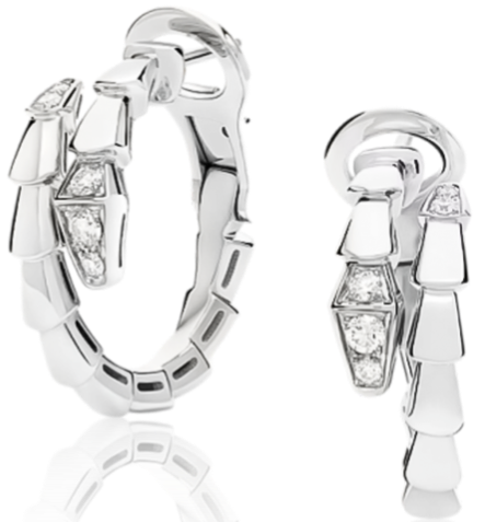 Серьги BVLGARI SERPENTI VIPER EARRINGS